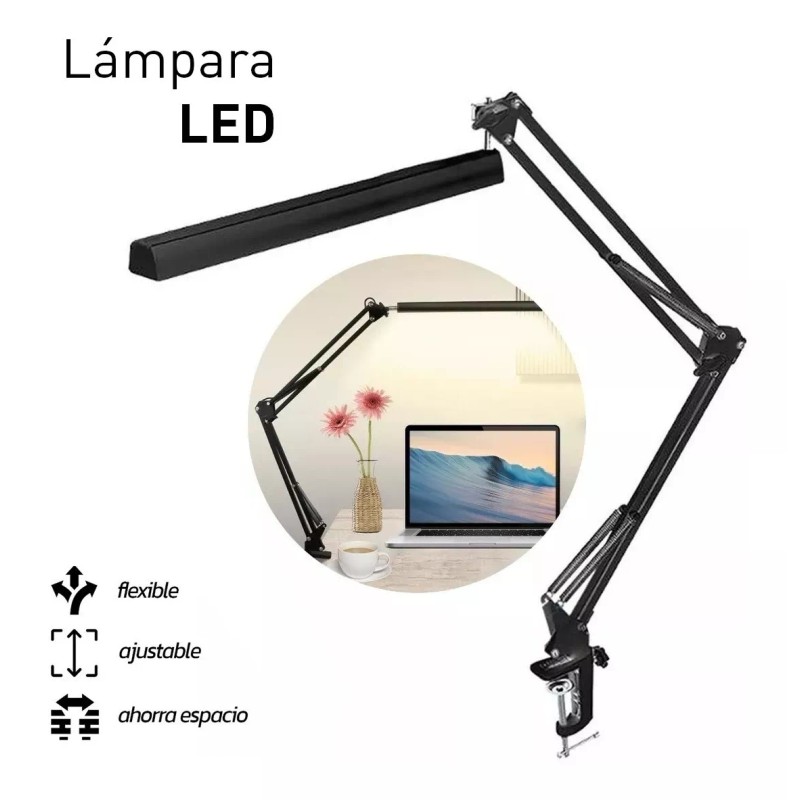 Tropicaltree 4 Lámparas De Escritorio Led Brazo Oscilante Giratoria
