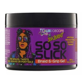 Kaleidoscope Strong Hold Hair Styling Gel with Shine Ginger Manuka Honey and Oat Milk 8 Fl Oz