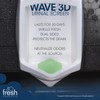 Fresh Products Wave 3D Urinal Screen Virtually Eliminates Urine Splash