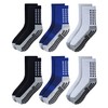 RATIVE Anti Slip Non Skid Slipper Hospital Crew Socks with
