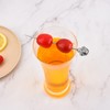 BSTMOME 6 Pack Skull Cocktail Picks Martini Picks Reusable Olive