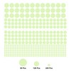 sourcing map Glow in The Dark Spot Decals Decor Green
