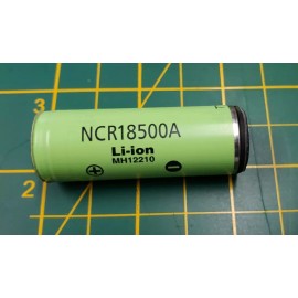 Panasonic 2x New GENUINE Panasonic NCR18500A 2000mAh 18500 / 18490 Lithium Battery