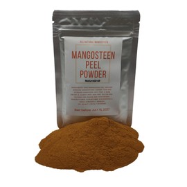 Mangosteen Peel Powder - Made from 100% Garcinia Mangostana Rind, Dried and Ground - Net weight: 1.76oz/50g