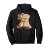 Reptile Gargoyle Gecko Hugging Crested Gecko Pullover Hoodie