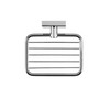 Croydex Flexi-Fix Chester Soap Basket, Zinc Alloy, Silver, 54 x