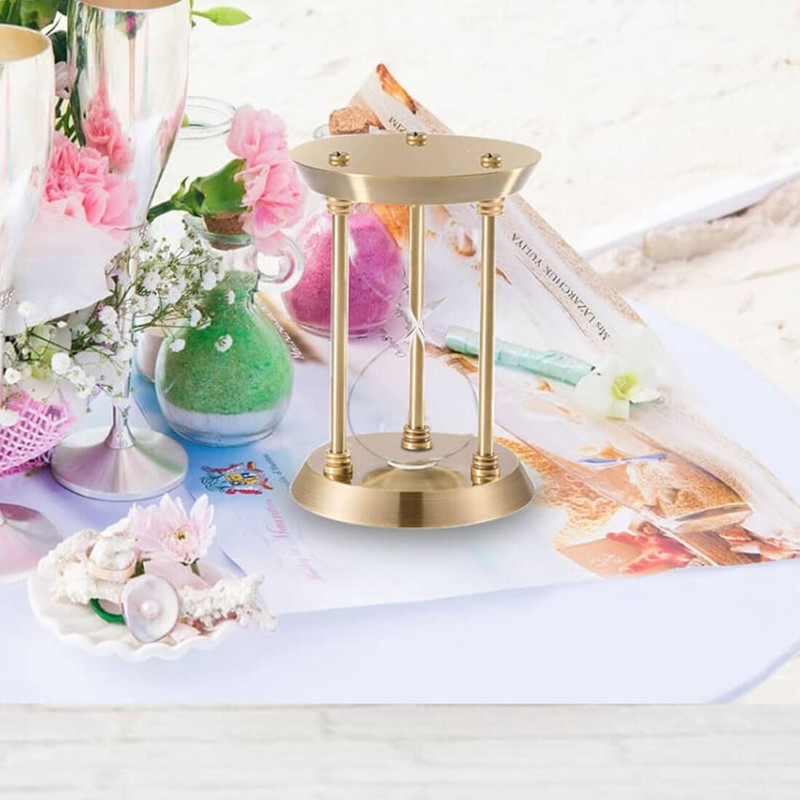 Empty Hourglass Fillable, Large Antique DIY Sand Timer Set With