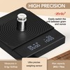 TIMEMORE Coffee Scale Basic 2.0 with Timer,Black Mirror Espresso Scale