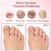 3 Colors Pink Clear White Poly Gel Nail Kit for