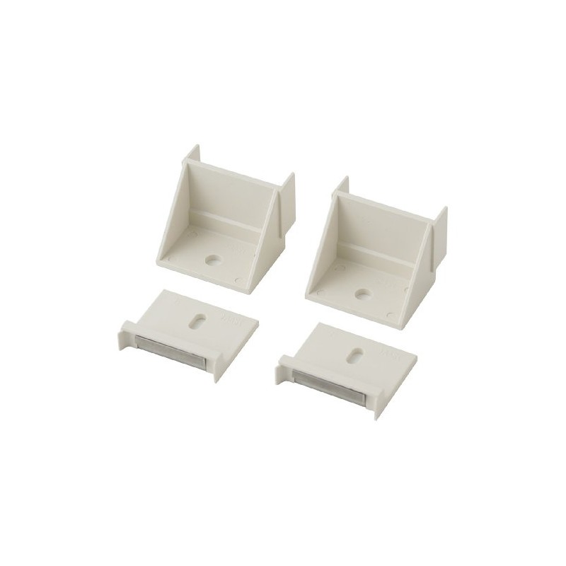Takasho Woody Pla Column Hardware 1 Set White