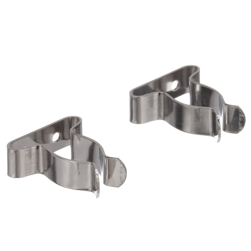 Seachoice Spring Clamps, Pack of 2, Polished Stainless Steel, 5/8-1.25