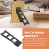 Abaodam 10pcs Photo Frame Stand Frame Back Stand Replacement Plate
