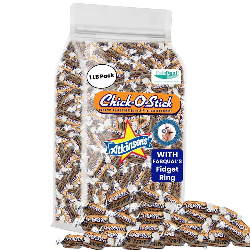 Atkinson Candy 1LB Chick O Sticks Candy Full Size Pack