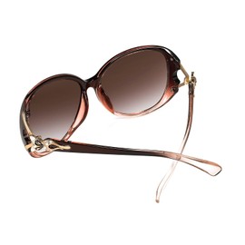 FEISEDY Women Oversized Polarized Sunglasses Ladies Large Shades Classic Fox Sunglasses B2730