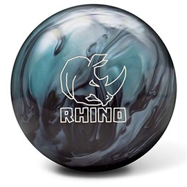 Brunswick Rhino Reactive PRE-DRILLED Bowling Ball- Metallic Blue/Black 16lbs
