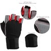 Half Finger AntiSlip Fitness Gloves Weight Lifting Sport Gloves with