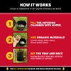 Catchmaster Oasis Ovi-Mini Mosquito Trap 4Pk, Home Outdoor Mosquito Control,