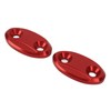 2pcs Motorcycle Rearview Mirror Base Cover Aluminum Alloy Windscreen Mirror
