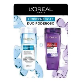 Kit Limpieza Eficaz Desmaquillante Bifásico, Agua Micelar