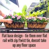 LaLaGreen Wall Planters - 2 Pack, 16 Inch Window Flower