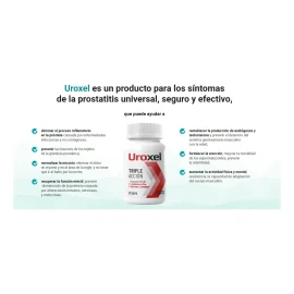 Suplemento Uroxel L-arginina Apoyo Para Próstata 21capssfn Sabor Sin Sabor