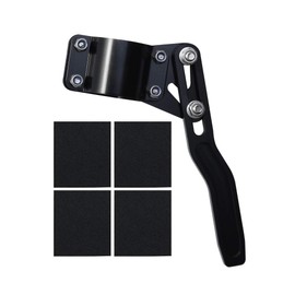 Iwamatu Turn Signal Lever Position Up Kit, Turn Signal Extension Stay, Angle Adjustable, 0.7 - 1.1 inches (18 - 28 mm), Adjustment Item, Position, Steering Black