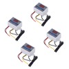 4Pcs Temperature Controller Digital Display Temp Regulator ‑50℃ to 110℃