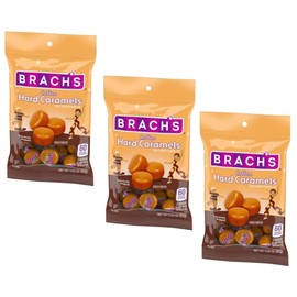 Brach's Coffee Hard Caramels Peg, 3.25 Ounce, Pack of 3 - Packaging May Vary