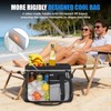 INSMEER Soft Cooler with Hard Shell & 4 Cup Holders