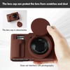 Rieibi ZS99 Camera case, Soft Camera Silicone Protective Case for