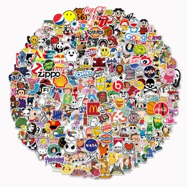 Sticker Pack of 300 Street Fashion Trendy Stickers Set Waterproof Graffiti Decals for Skateboard Laptop Bike Helmet Car Motorcycles Luggage Suitcase 90s Cartoon Stickers for Teenagers Adults