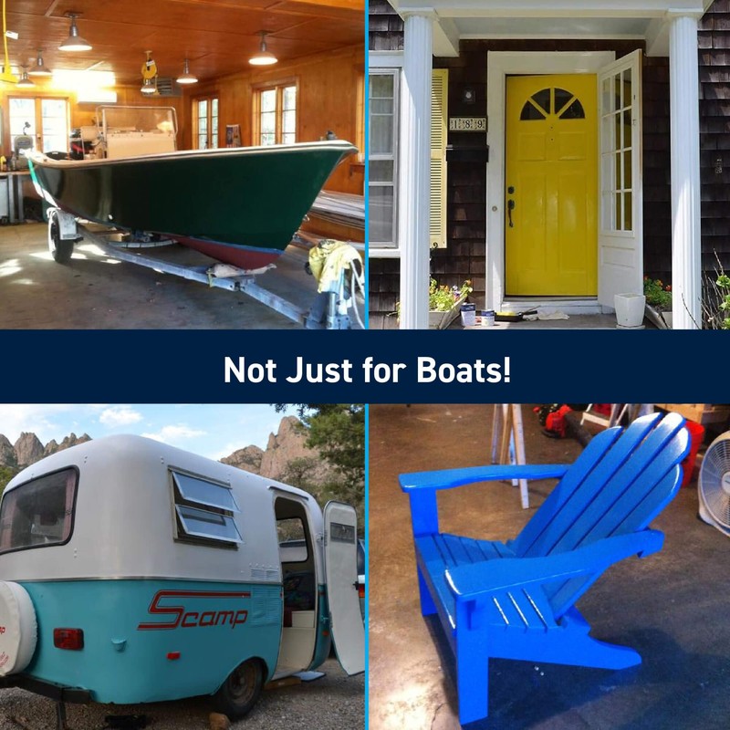 TotalBoat Wet Edge Topside Marine Paint Premium Polyurethane Coating for