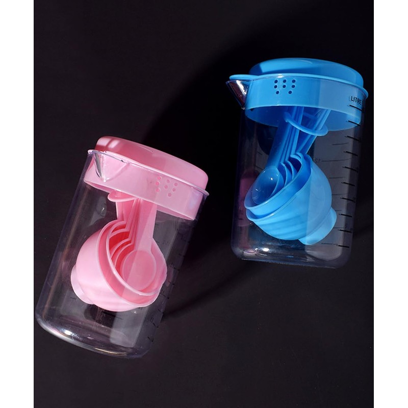 7 Pcs Measuring Spoons Sets, Measuring Cups and Spoons Set,
