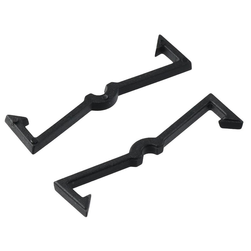 Fudeshe 100pcs Plastic Pegboard Hook Locks, Pegboard Hook Secure Clip