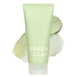Wonderbath [Houttuynia Cordata Clay] Wonderbath Super Vegitox Green Clay Pack Cleanser 130ml / [어성초 클레이] 원더바스 슈퍼 베지톡스 그린 클레이 팩 클렌저 130ml