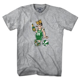 18x Boston Basketball Champions Leprechaun T-Shirt/Boston Basketball Tee