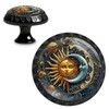 Yiruhe 4 Pack Sun and Moon in Cosmic Funny Kitchen