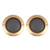 X AUTOHAUX 2pcs Grill Cover 2" Mesh Protector Speaker Subwoofer