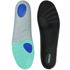 natch! DYNAMIC 100 - dynamisches Fußbett für Indoor und Outdoorsportler, Größe 45, 1er Pack (1 Paar), mehrfarbig