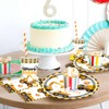 68 Pieces Construction Site Party Tableware for 16 Guests, Construction