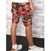 BEZLIT 30079 Boys' Cargo Shorts, Red-camouflage