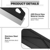 Paint Shield,Paint Guard for Cutting in,Black 12inch Multi-Purpose Straight Edge
