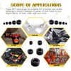 Mardatt 25Pcs NPT Plug Set Pipe Plug Assortment Kit 1/8"