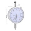 Dial Gauge Gauge High Precision Instrument Tool, Range 0~10mm, Accuracy