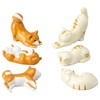 SAN4574 Cute Tableware, Toranekatsu Mainichi, Tiger Cat (Set of 3),