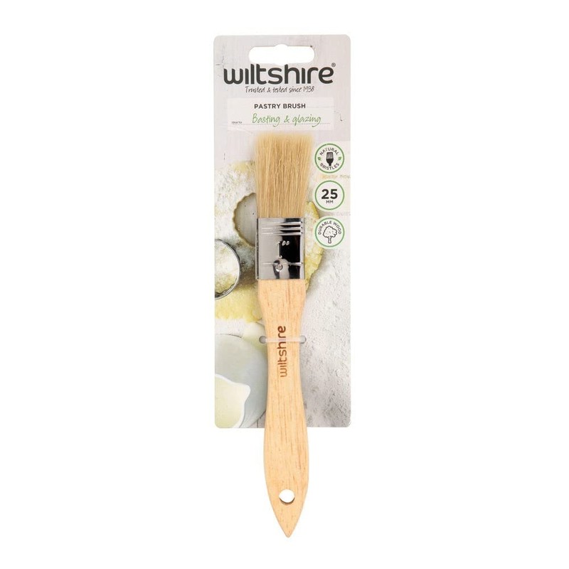 Wiltshire Pastry Brush with Natural Bristle, 25 mm Size