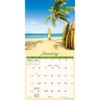 Carousel Calendars, Beaches 2025 Mini Wall Calendar
