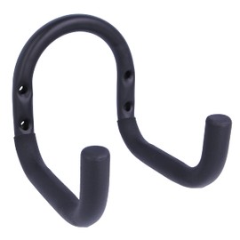 Amig - Hooks for Garage, Garden or Small Bikes | Wall Mount | Steel | Non-Slip Rubber Coating | Load Capacity: 60kg