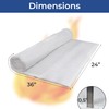 Simond Store Ceramic Fiber Insulation Blanket, 8# 2400F, 0.5" x