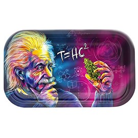 V. Syndicate Metal Tray - 26.7 x 16.5 x 2.5 cm - High Definition Anime Print - Durable and Stylish Cartoon Tray (Medium, Physics Square Classic)